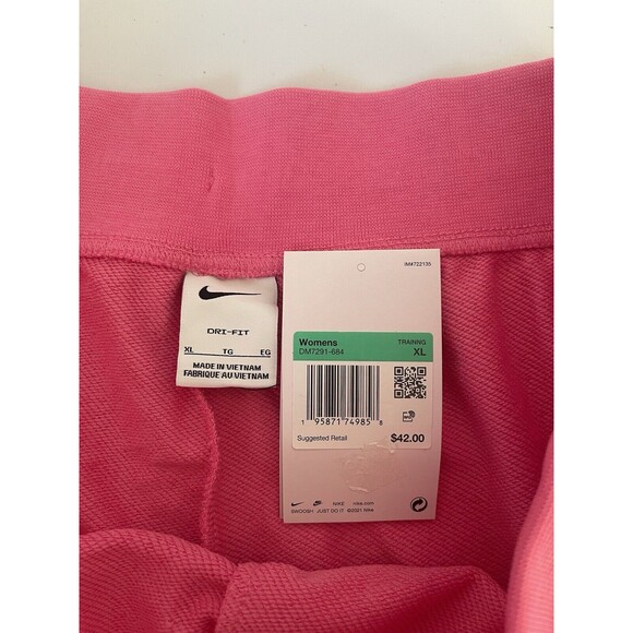 Women's Nike Dri-FIT Get Fit Training Shorts Size XL Pink DM7291-684 NWT - Picture 6 of 13